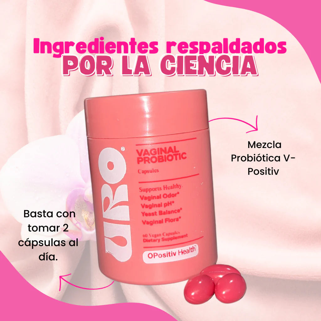 Probiótico Vaginal Uro Con V-po Regula el PH