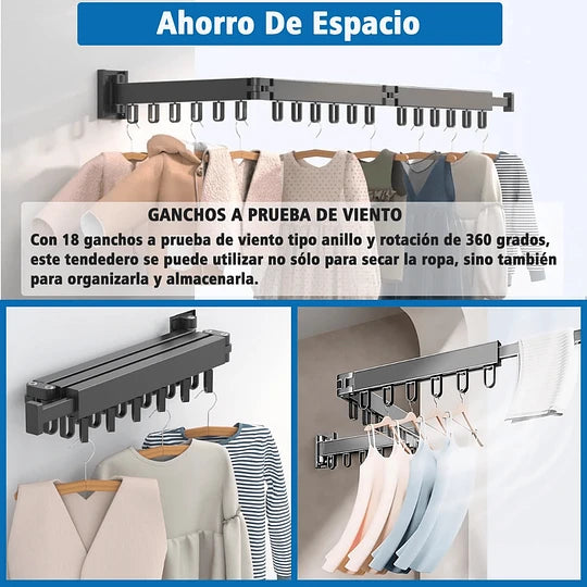 🏡Tendedero Plegable Giratorio 360°|¡La Solución Inteligente para tu Hogar! ⭐️⭐️⭐️⭐️⭐️