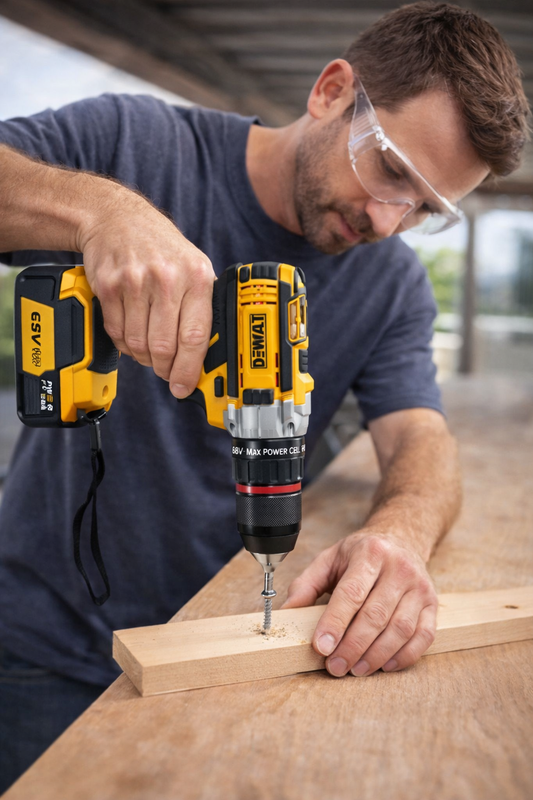 TALADRO INALÁMBRICO DEWALT 68V PROFESIONAL