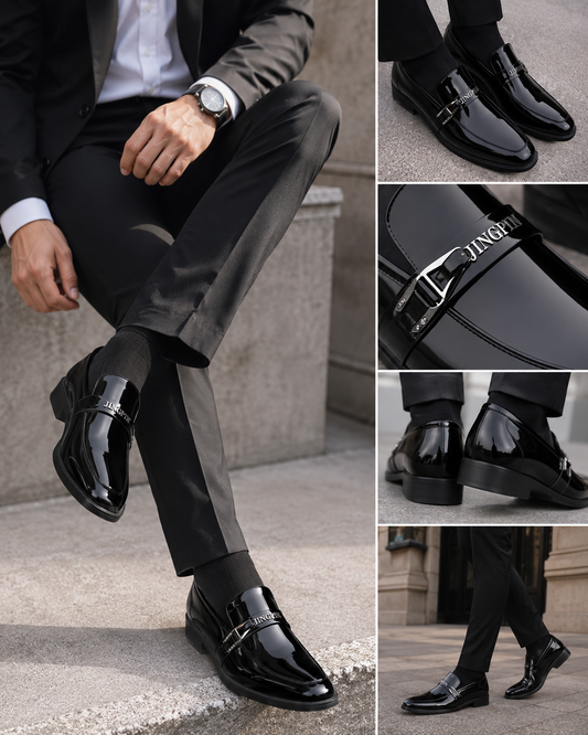 MOCASINES DE CHAROL PREMIUM PARA HOMBRE