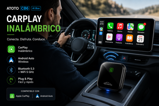 PANTALLA INTELIGENTE PORTÁTIL CARPLAY