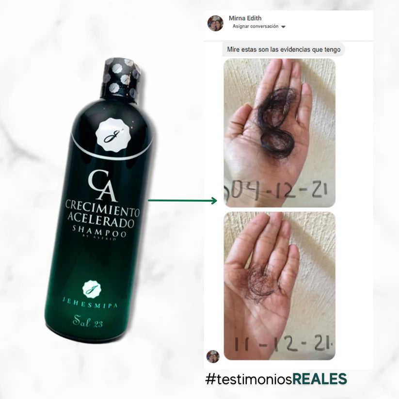 Shampoo crecimiento acelerado | Producto original ✅