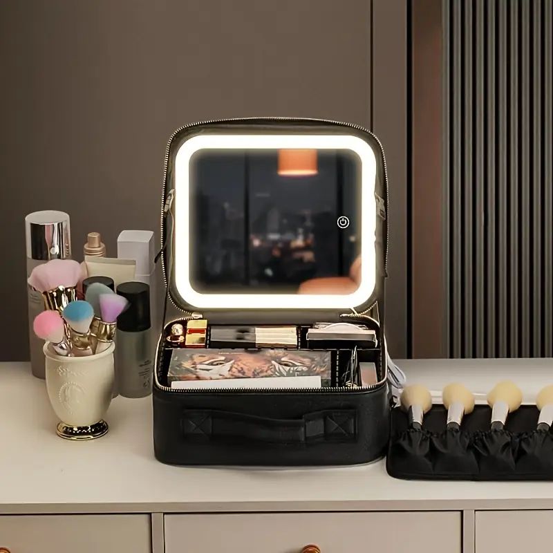 ORGANIZADOR DE MAQUILLAJE CON LUZ