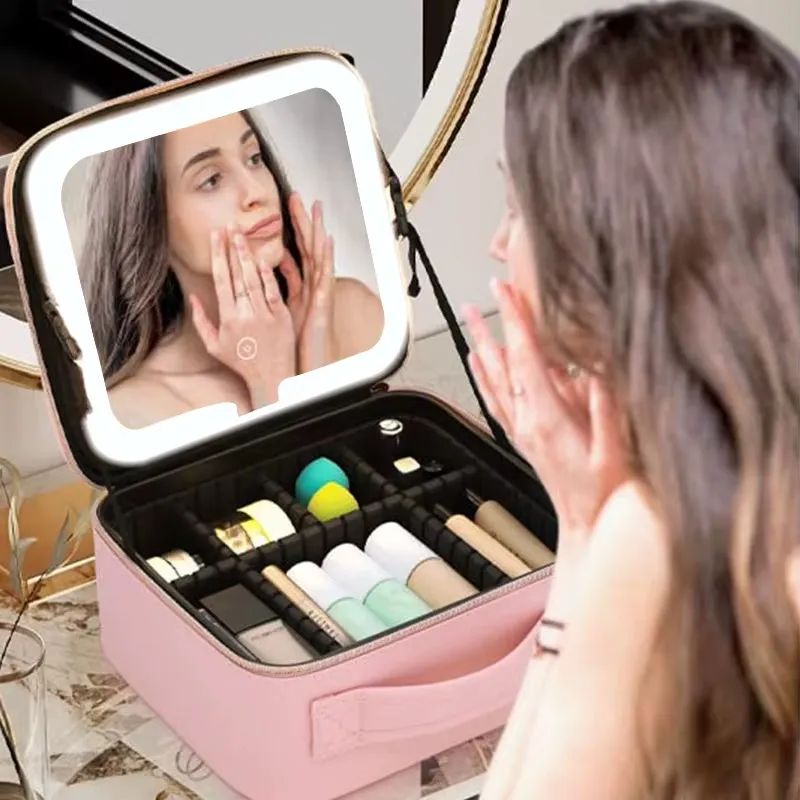 ORGANIZADOR DE MAQUILLAJE CON LUZ