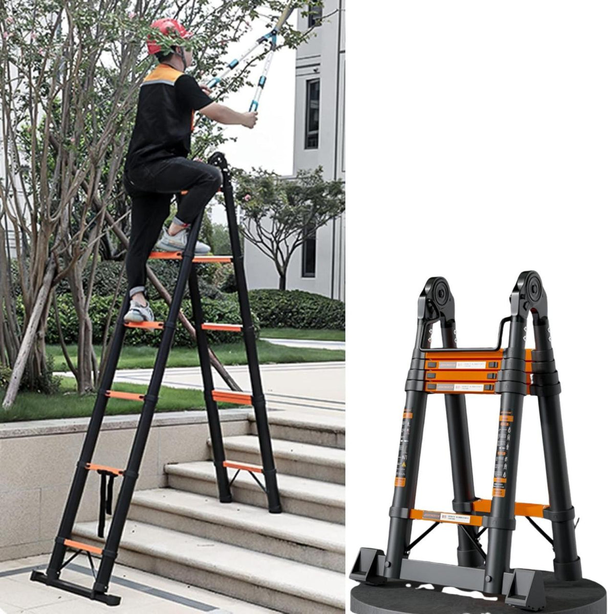 ESCALERA TELESCÓPICA MULTIFUNCIONAL PRO