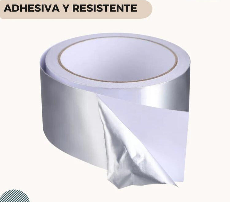 CINTA DE ALUMINIO ADHESIVA 20 METROS 💥