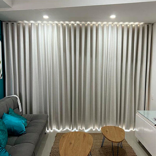 2 Cortinas Blackout Anti Luz incluye 2 velos Gratis 🤩MEDIDAS [280 ancho x 220 largo]ELIGE TU COLOR