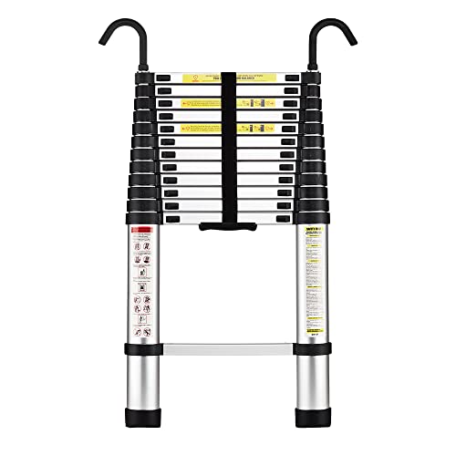 ESCALERA RETRÁCTRIL MULTIUSOS 🪜 Compacta, Segura y Portátil 🏠